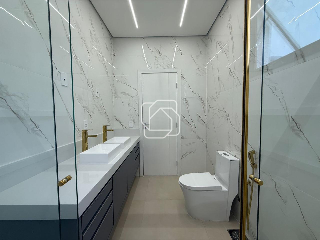 Casa de Condomínio à venda em Indaiatuba - SP - Residencial London Park: Banheiro