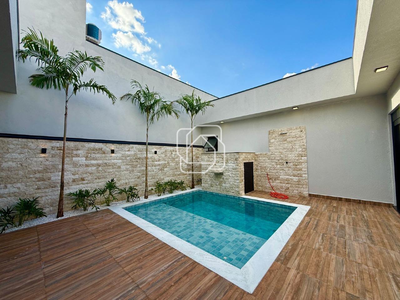 Casa de Condomínio à venda em Indaiatuba - SP - Residencial London Park: Área da piscina