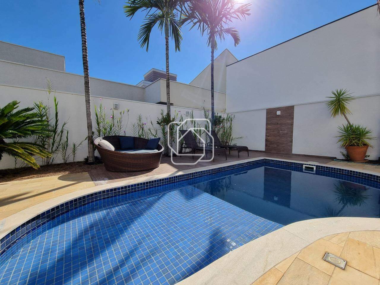 Casa de Condomínio para aluguel em Indaiatuba - SP - Residencial Beira da Mata: Área da piscina