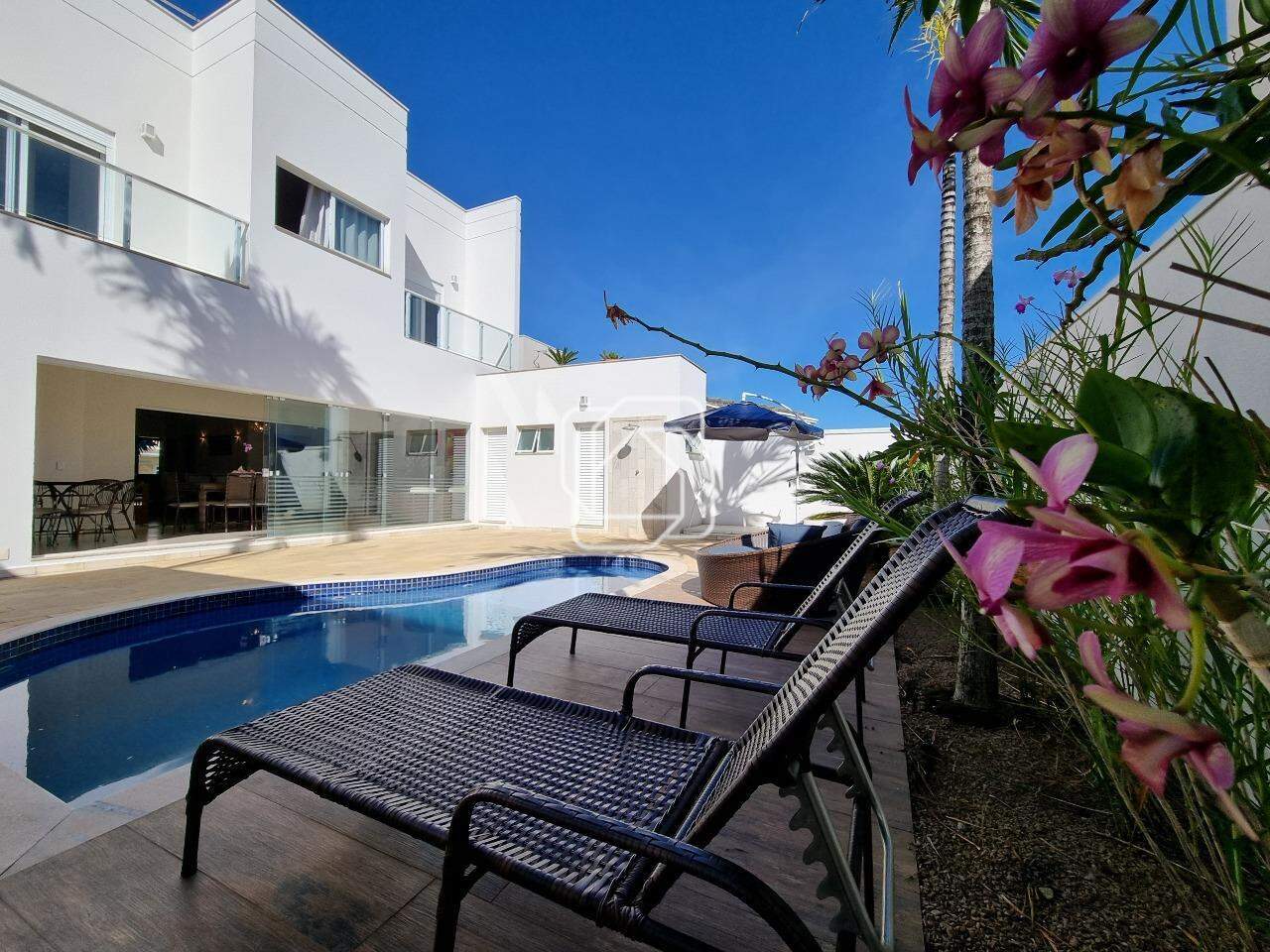 Casa de Condomínio para aluguel em Indaiatuba - SP - Residencial Beira da Mata: Área da piscina
