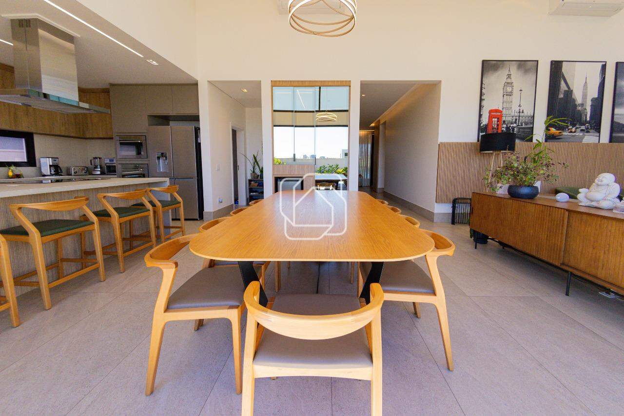Casa de Condomínio à venda em Indaiatuba - SP - Parque Villa dos Pinheiros: Sala de jantar