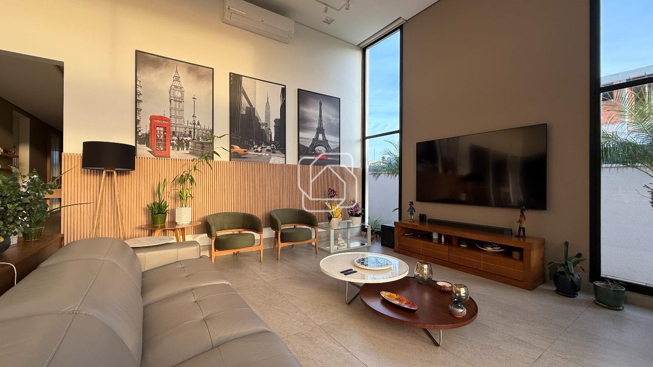 Casa de Condomínio à venda em Indaiatuba - SP - Parque Villa dos Pinheiros: Sala de estar