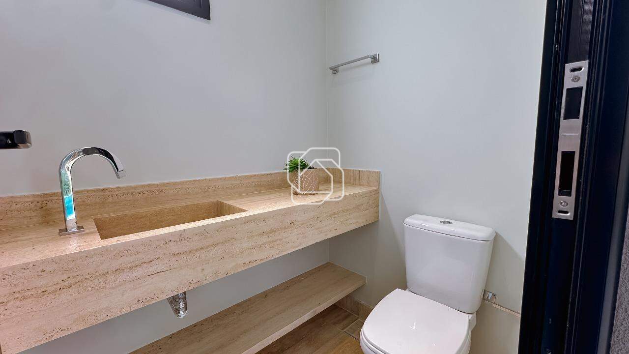 Casa de Condomínio à venda em Indaiatuba - SP - Parque Villa dos Pinheiros: Lavabo