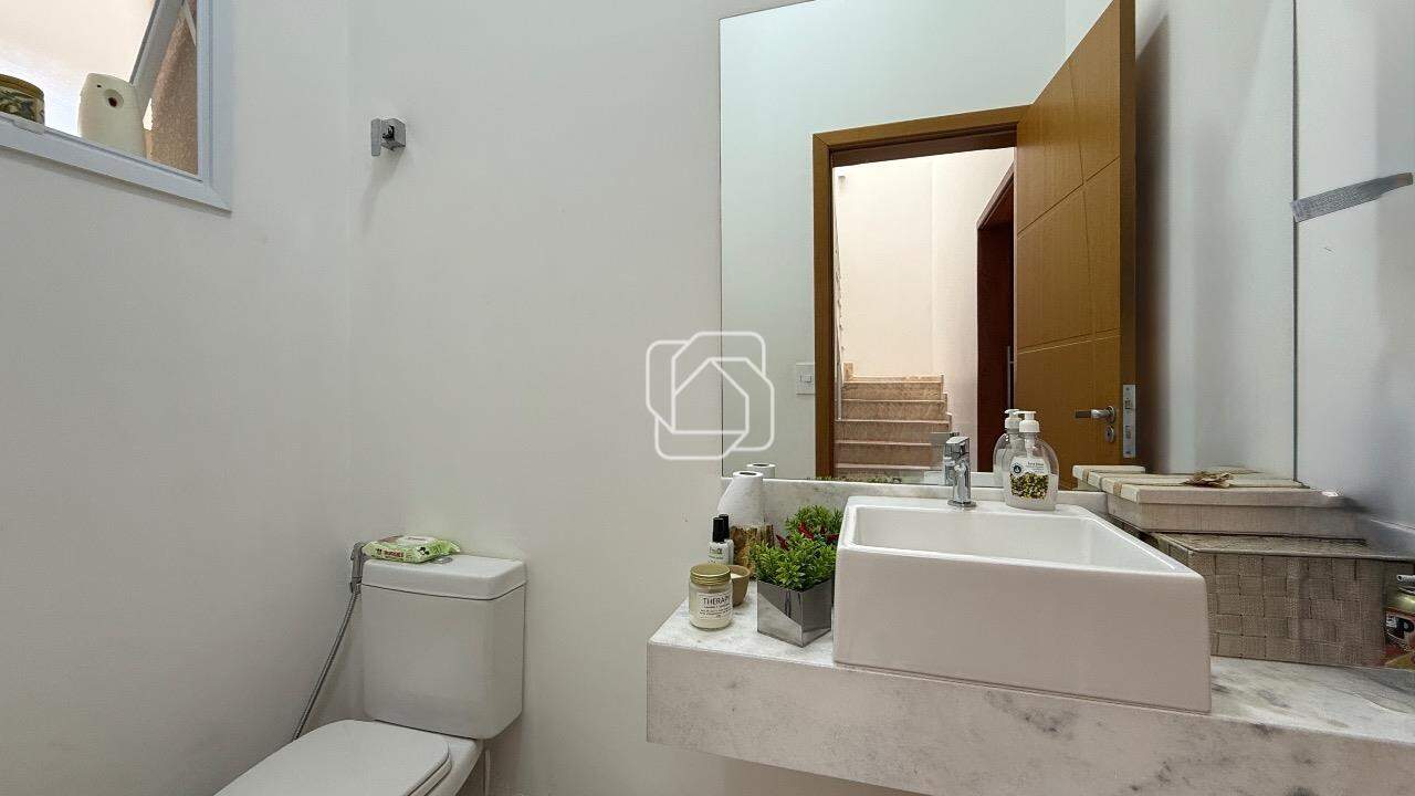 Casa de Condomínio à venda em Indaiatuba - SP - Jardim Residencial Dona Lucilla: Lavabo