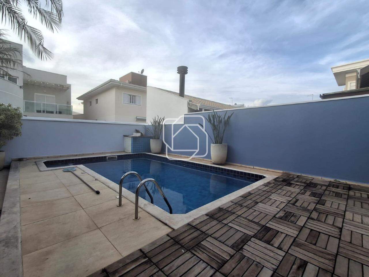 Casa de Condomínio para aluguel em Indaiatuba - SP - Jardim Esplendor: Área da piscina