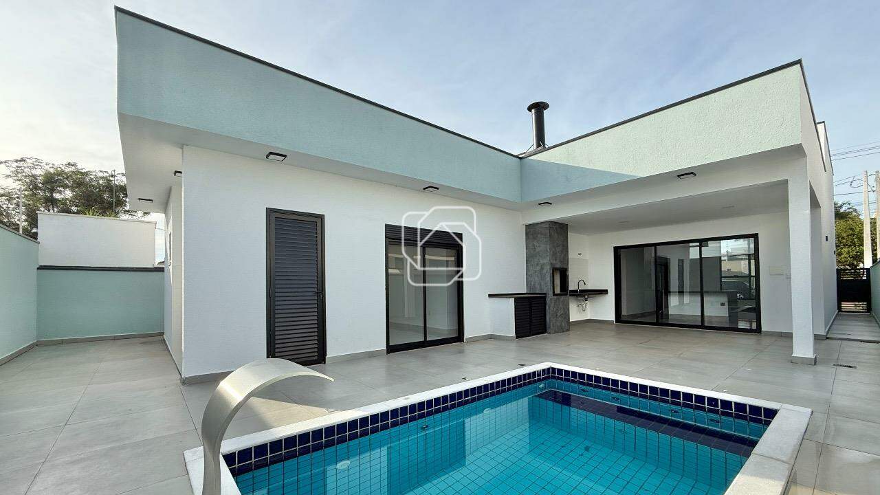 Casa de Condomínio à venda em Indaiatuba - SP - Jardim Residencial Alto de Itaici: Área da piscina