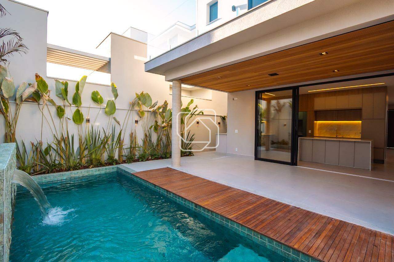 Casa de Condomínio à venda em Indaiatuba - SP - Jardim Residencial Maria Dulce: Área da piscina