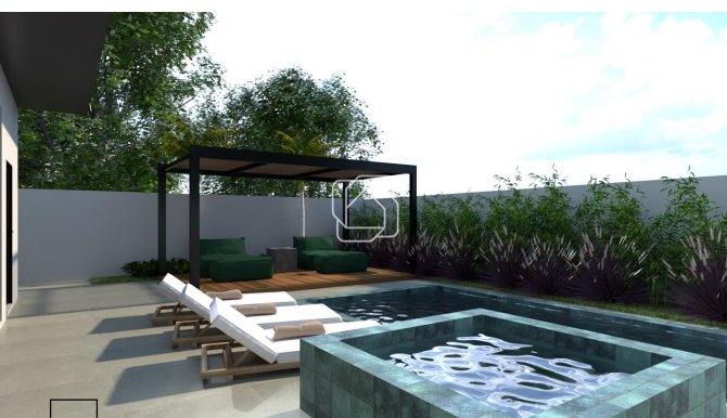 Casa de Condomínio à venda em Indaiatuba - SP - Jardim Villa Sapezal: Imagem do projeto 3D