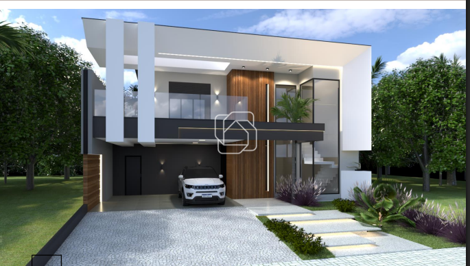 Casa de Condomínio à venda em Indaiatuba - SP - Jardim Villa Sapezal: Imagem do projeto 3D