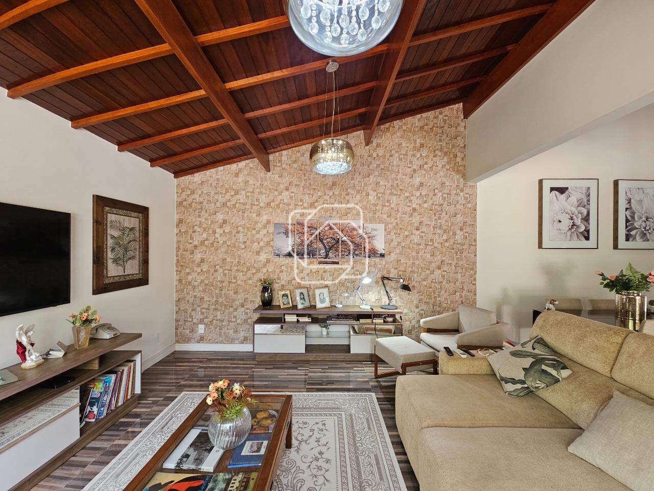 Casa de Condomínio à venda em Indaiatuba - SP - Colinas do Mosteiro de Itaici: Sala de estar