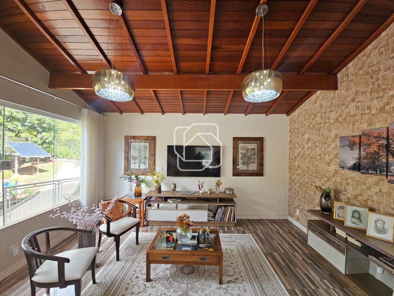 Casa de Condomínio à venda em Indaiatuba - SP - Colinas do Mosteiro de Itaici: Sala de estar
