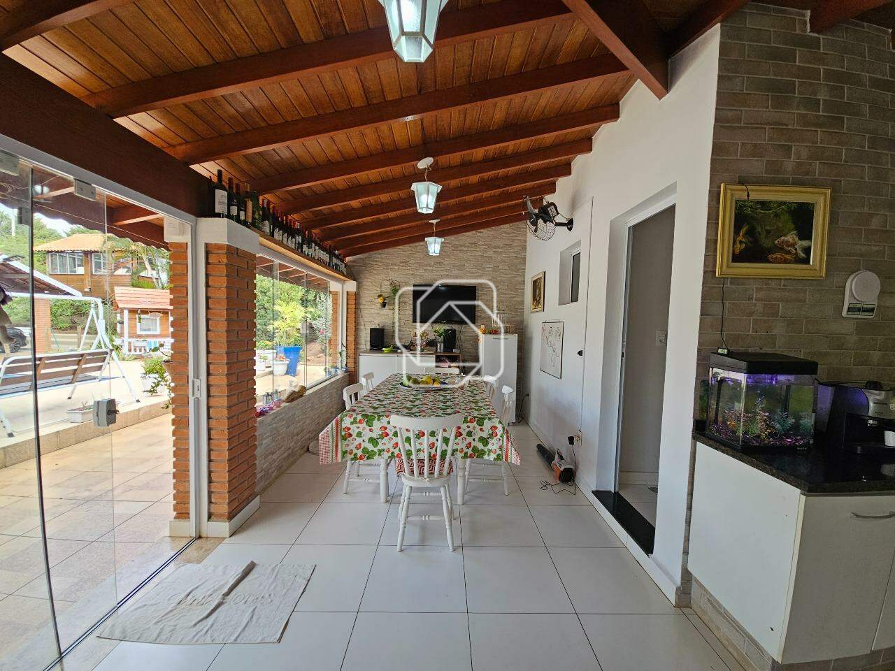 Casa de Condomínio à venda em Indaiatuba - SP - Colinas do Mosteiro de Itaici: Área gourmet