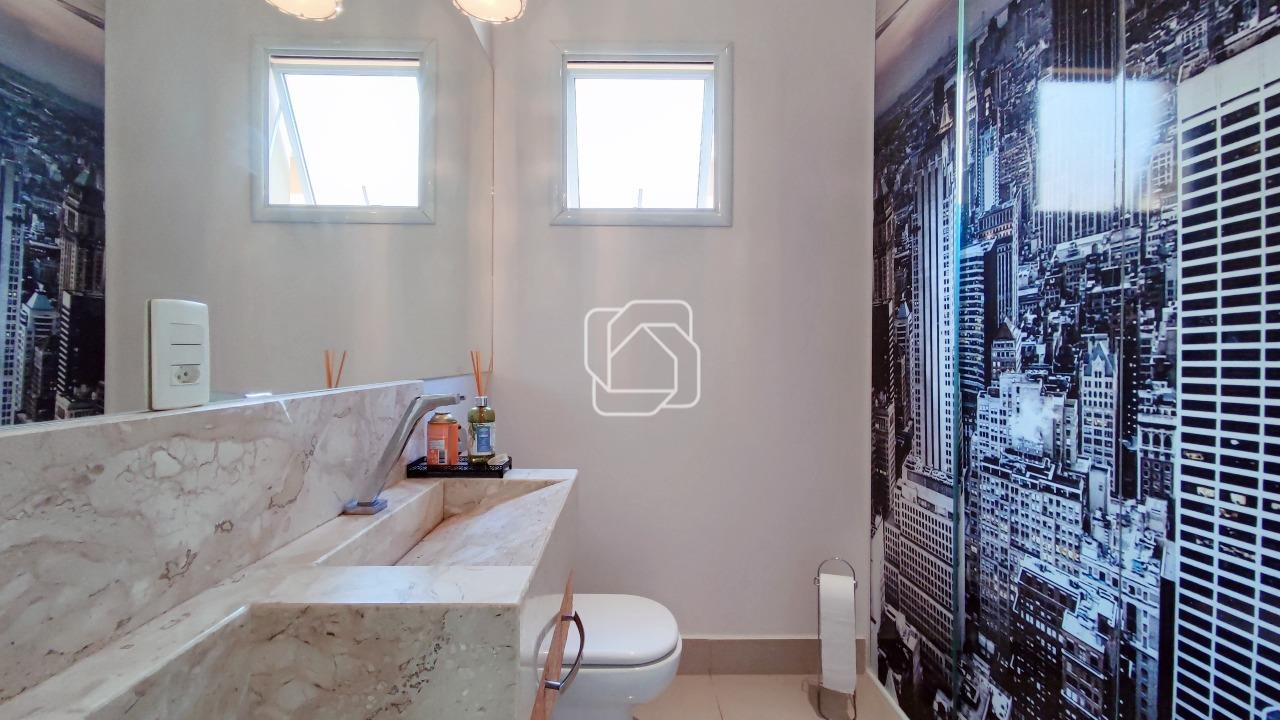 Casa de Condomínio para aluguel em Indaiatuba - SP - Jardim Residencial Santa Clara: Lavabo