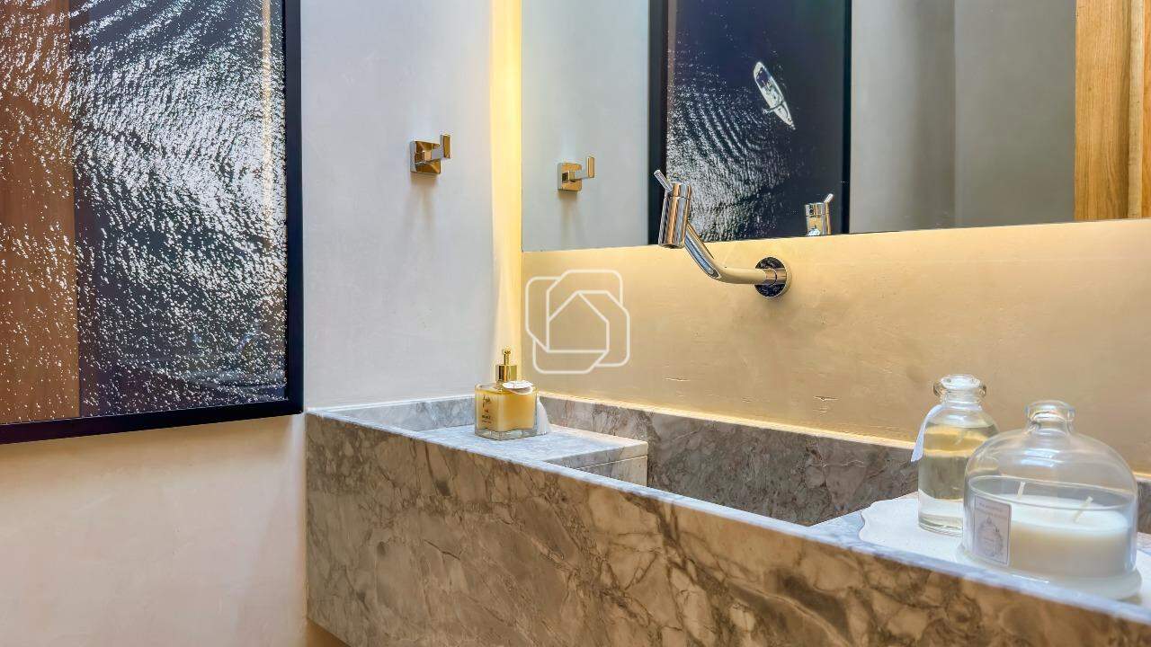 Casa de Condomínio à venda em Itu - SP - Condomínio Villas do Golfe: Lavabo