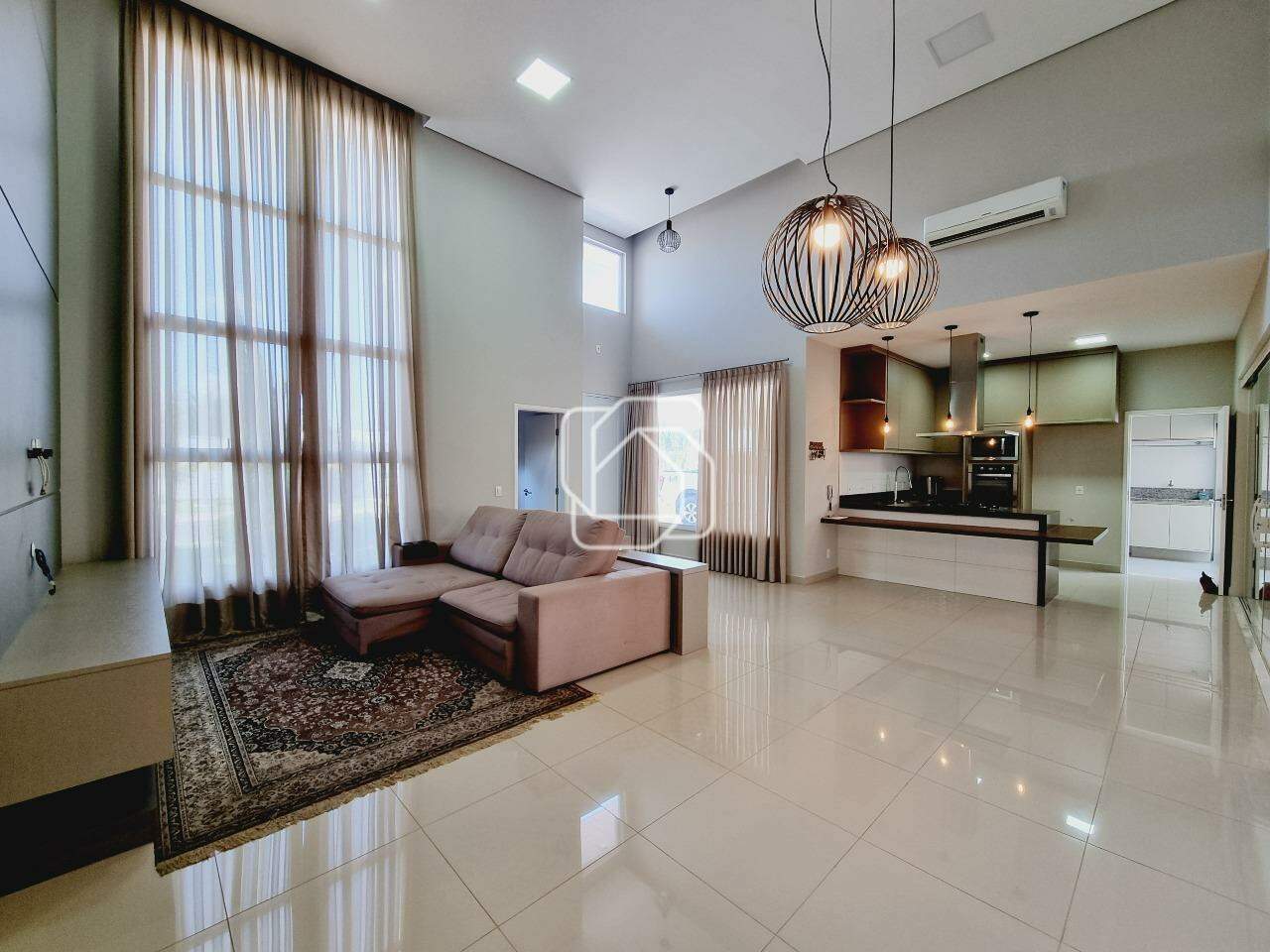 Casa de Condomínio à venda em Indaiatuba - SP - Jardim Residencial Dona Lucilla: Ambientes integrados