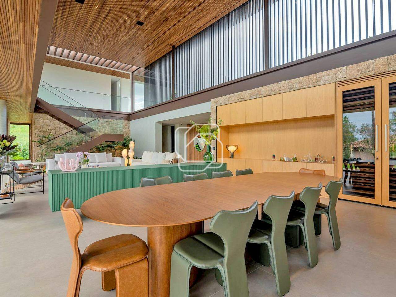 Casa de Condomínio à venda em Itupeva - SP - Fazenda da Grama: Sala de jantar