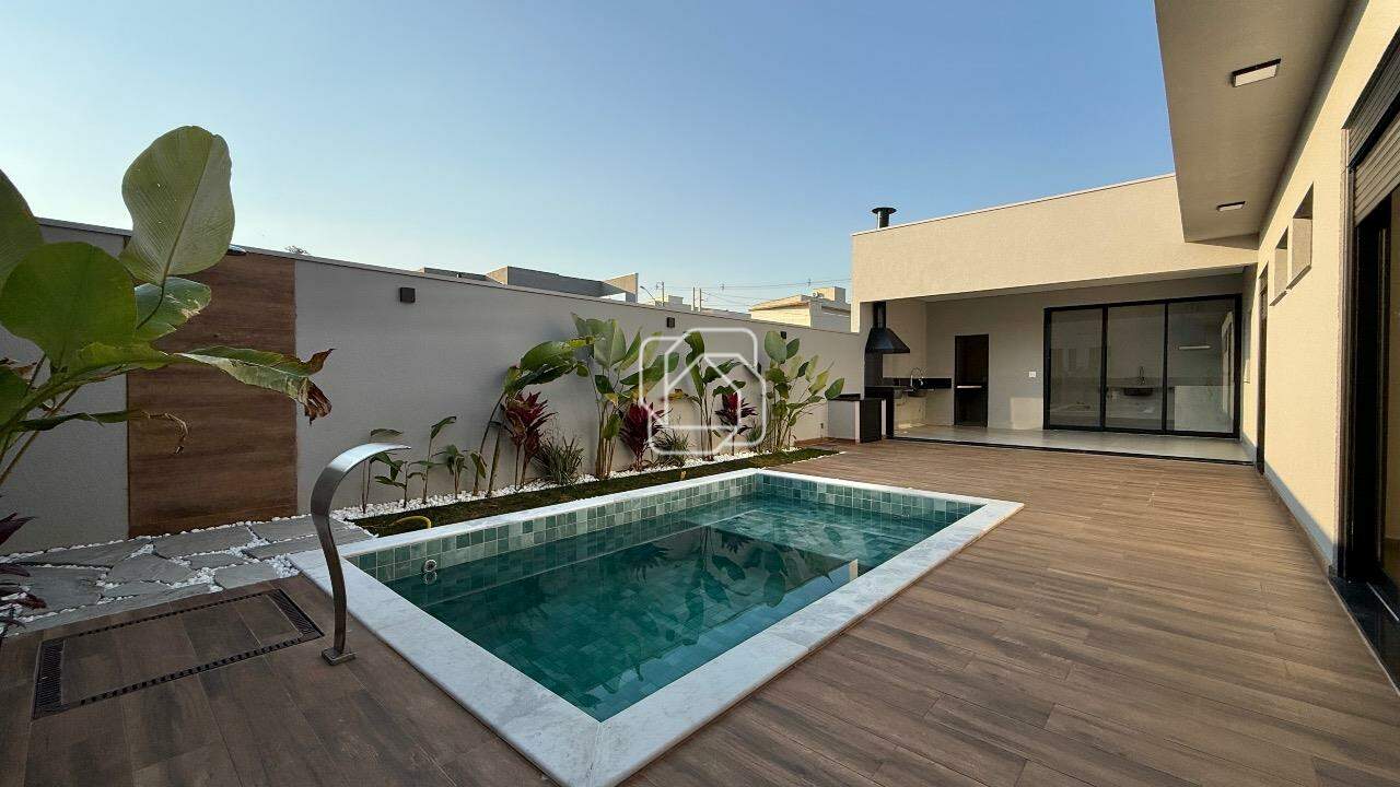 Casa de Condomínio à venda em Indaiatuba - SP - Residencial Evidências: Área da piscina
