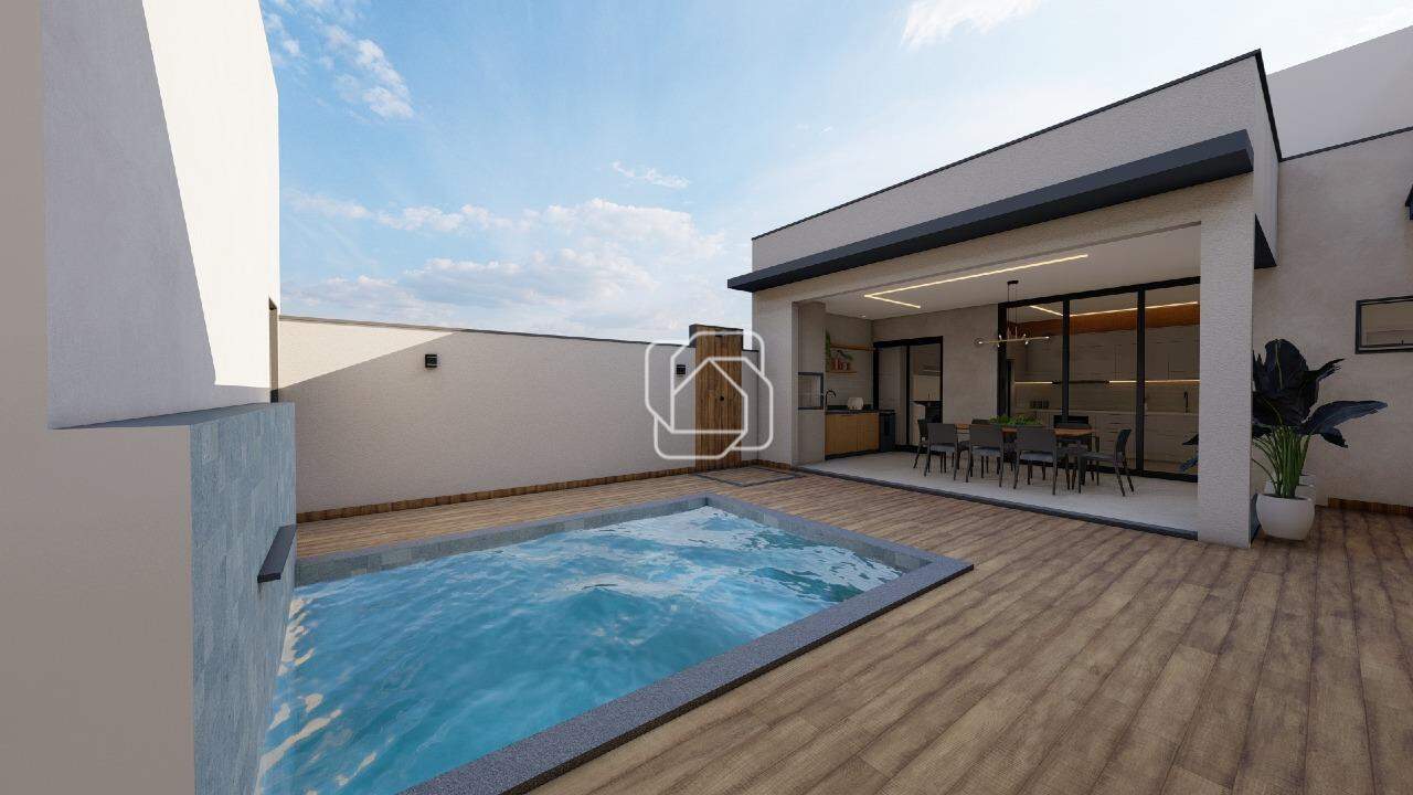 Casa de Condomínio à venda em Indaiatuba - SP - Residencial Milano: Imagem do projeto 3D