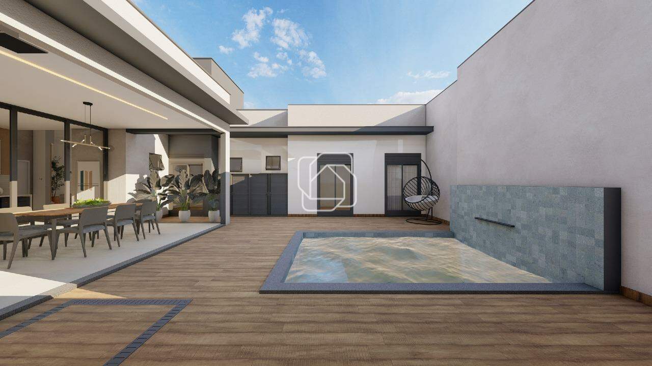 Casa de Condomínio à venda em Indaiatuba - SP - Residencial Milano: Imagem do projeto 3D