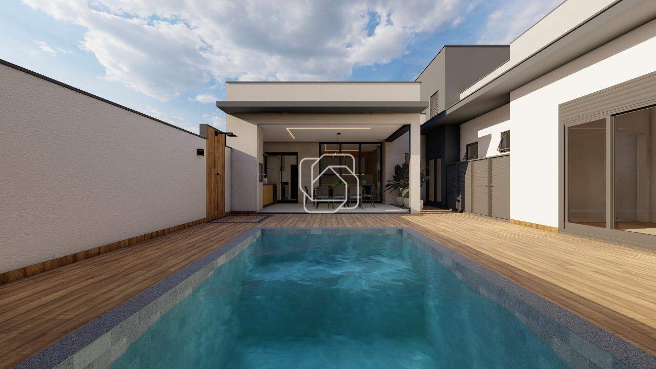 Casa de Condomínio à venda em Indaiatuba - SP - Residencial Milano: Imagem do projeto 3D