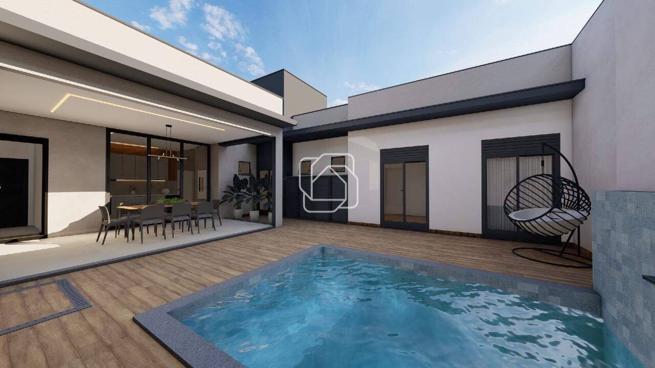 Casa de Condomínio à venda em Indaiatuba - SP - Residencial Milano: Imagem do projeto 3D
