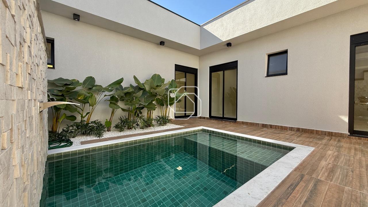 Casa de Condomínio à venda em Indaiatuba - SP - Residencial London Park: Área da piscina