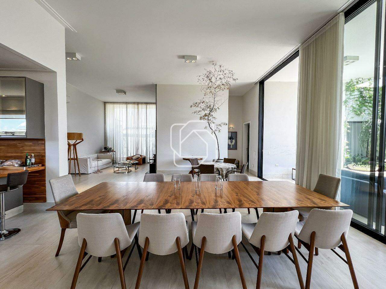 Casa de Condomínio para aluguel em Itu - SP - Condomínio Villas do Golfe: Sala de jantar