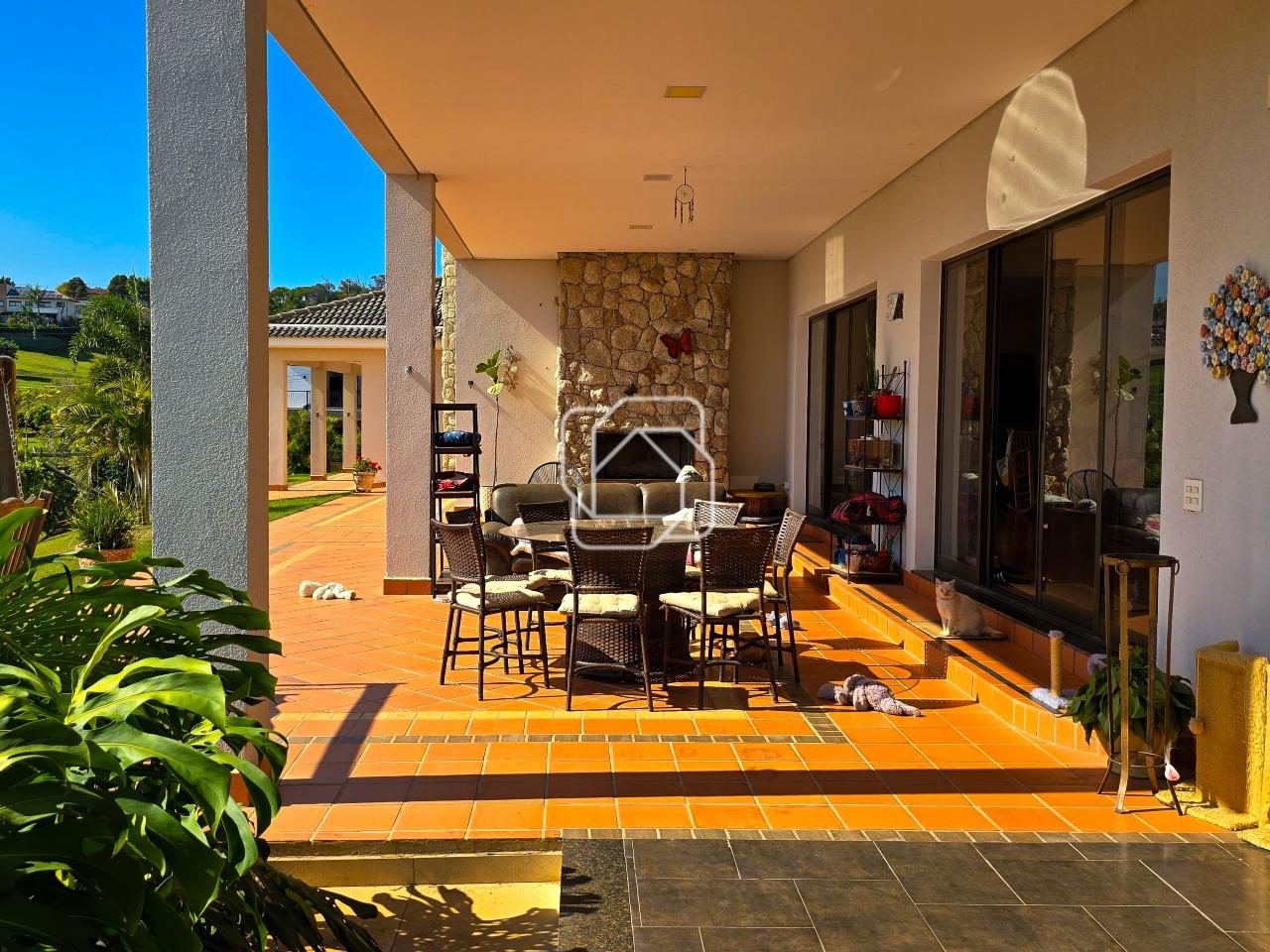 Casa de Condomínio para aluguel em Itu - SP - Condomínio Fazenda Kurumin: Varanda