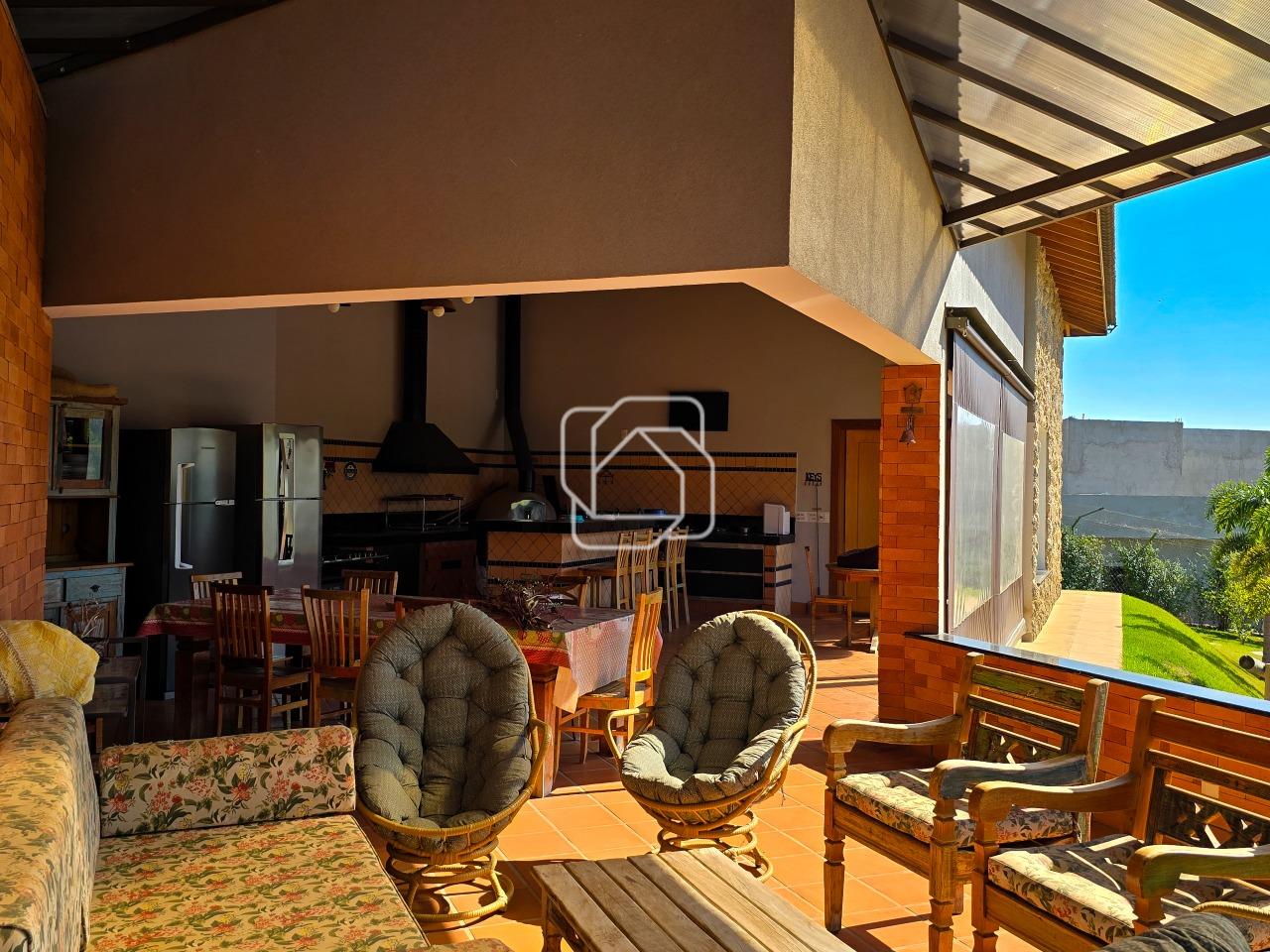 Casa de Condomínio para aluguel em Itu - SP - Condomínio Fazenda Kurumin: Área gourmet