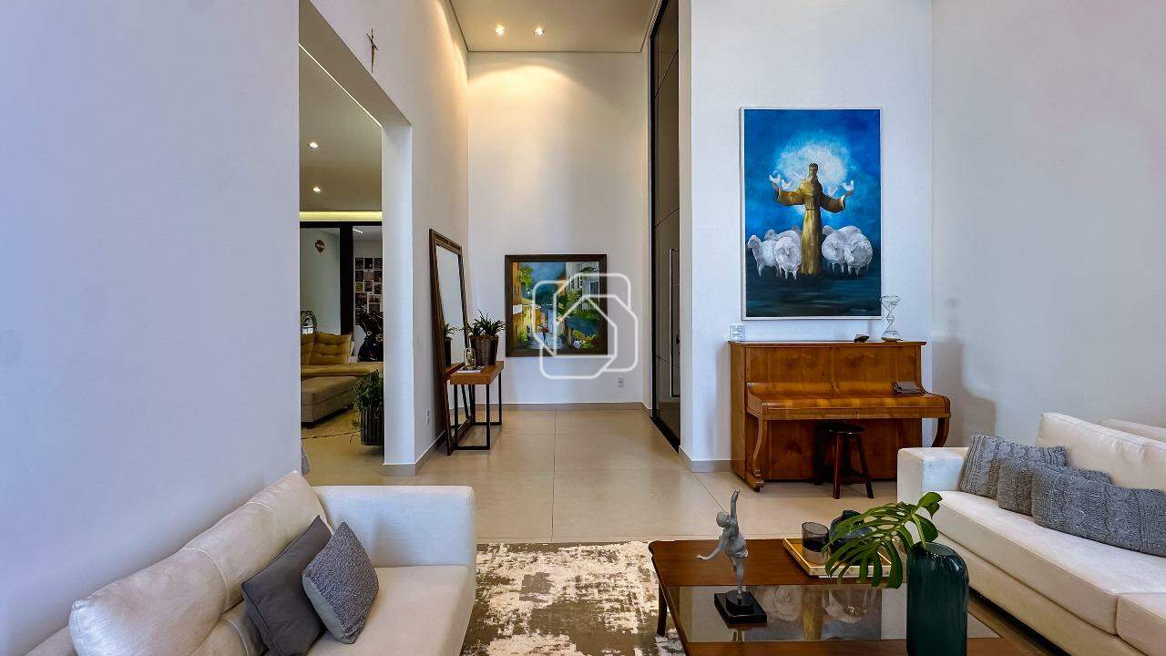 Casa de Condomínio à venda em Itu - SP - Residencial Parque Campos de Santo Antônio II: Sala de estar