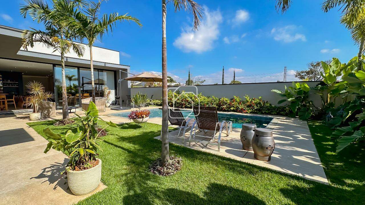 Casa de Condomínio à venda em Itu - SP - Residencial Parque Campos de Santo Antônio II: Área da Piscina