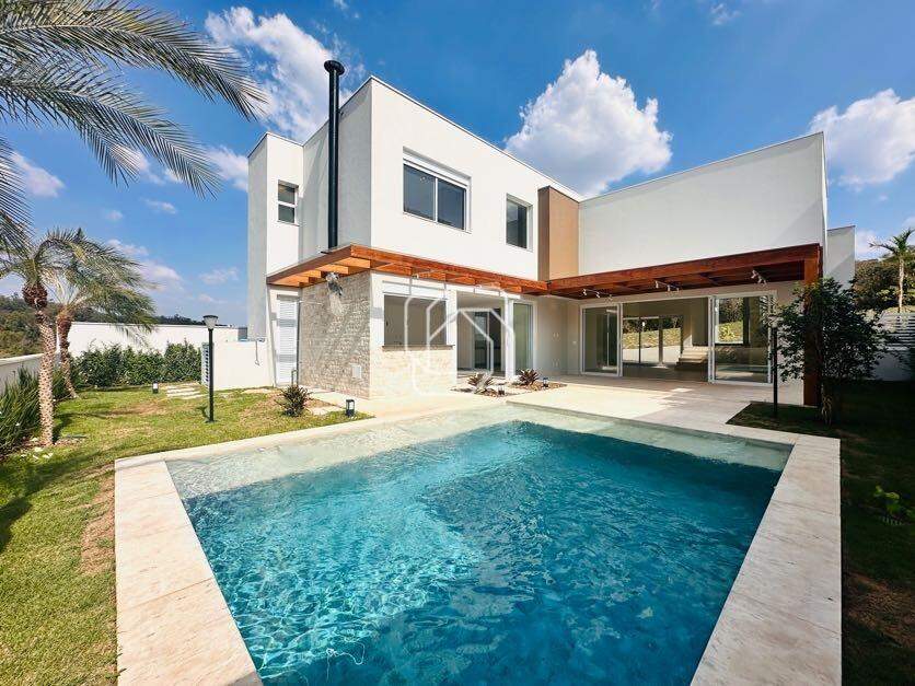 Casa de Condomínio à venda em Indaiatuba - SP - Parque Villa dos Pinheiros: Área da piscina