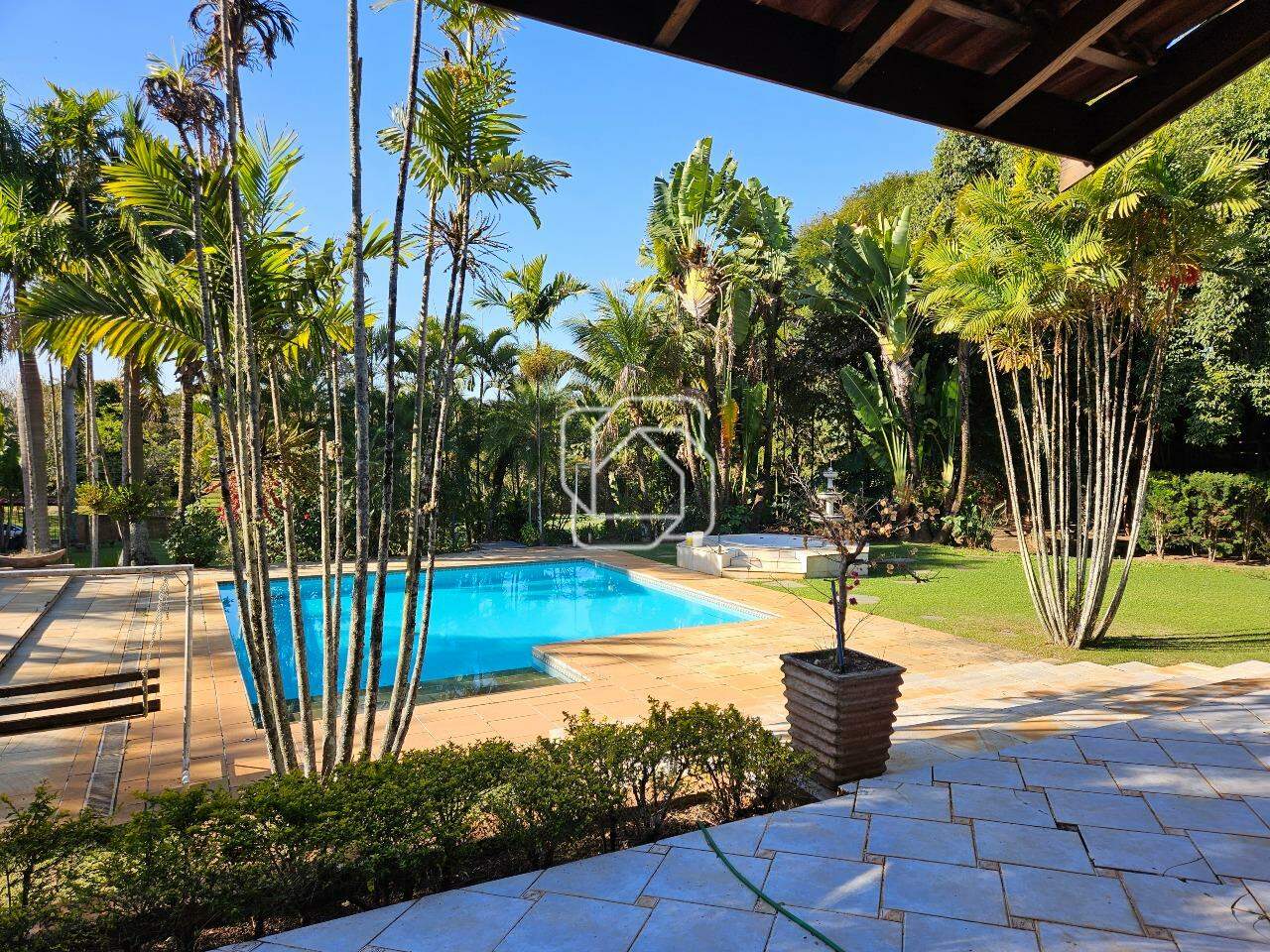 Casa de Condomínio à venda em Indaiatuba - SP - Vale das Laranjeiras: Área da piscina