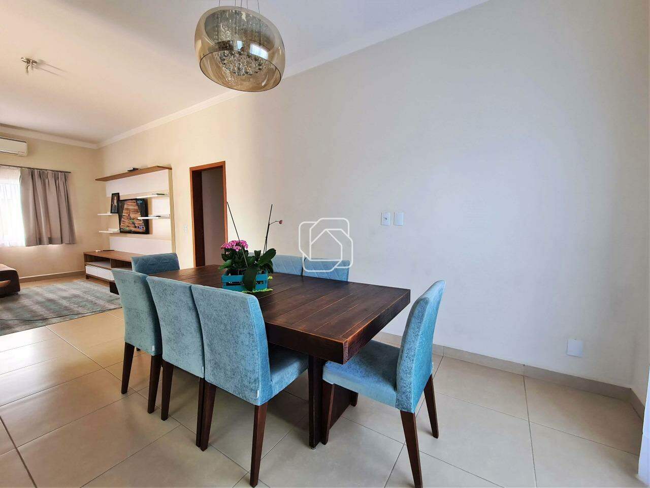 Casa de Condomínio para aluguel em Salto - SP - Residencial Central Parque: Sala de jantar/estar