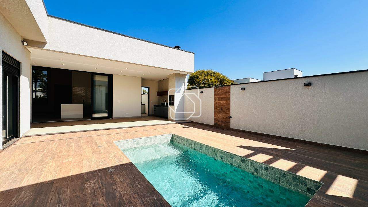Casa de Condomínio à venda em Indaiatuba - SP - Residencial Duas Marias: Área da piscina