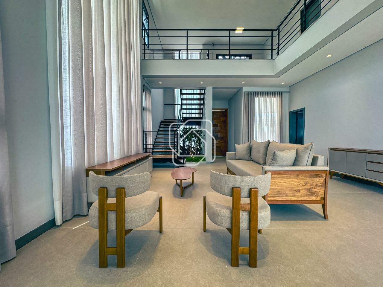 Casa de Condomínio à venda em Indaiatuba - SP - Jardim Park Meraki: Sala de estar