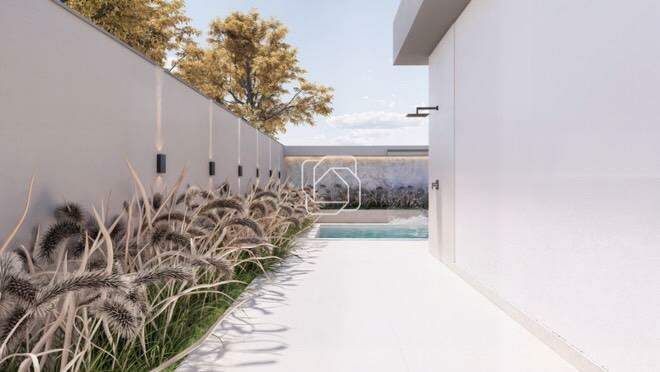 Casa de Condomínio à venda em Indaiatuba - SP - Jardim Villa Sapezal: Imagem do projeto 3D