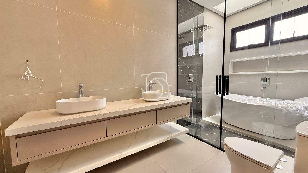 Casa de Condomínio à venda em Indaiatuba - SP - Jardim Villa Sapezal: Banheiro