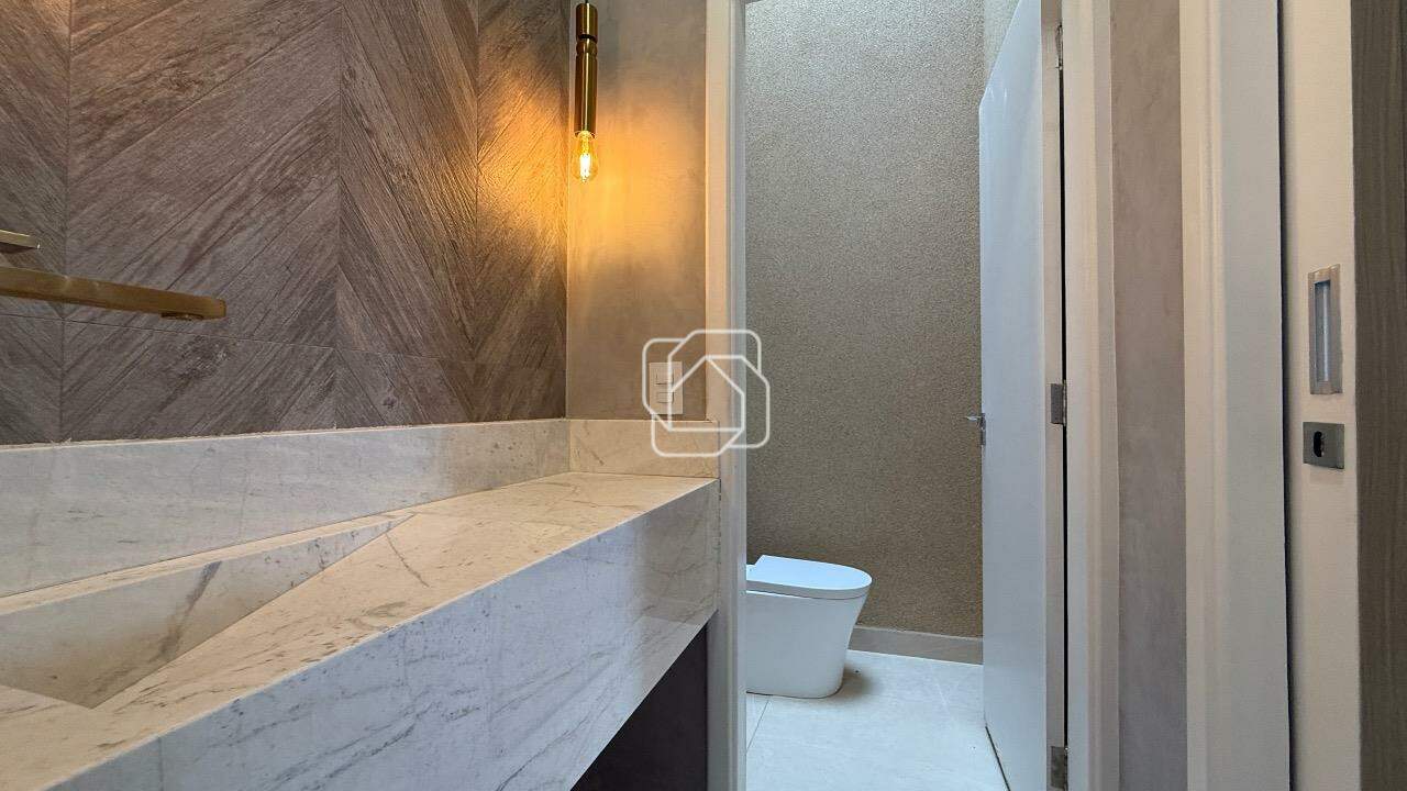 Casa de Condomínio à venda em Indaiatuba - SP - Jardim Residencial Dona Maria José: Lavabo