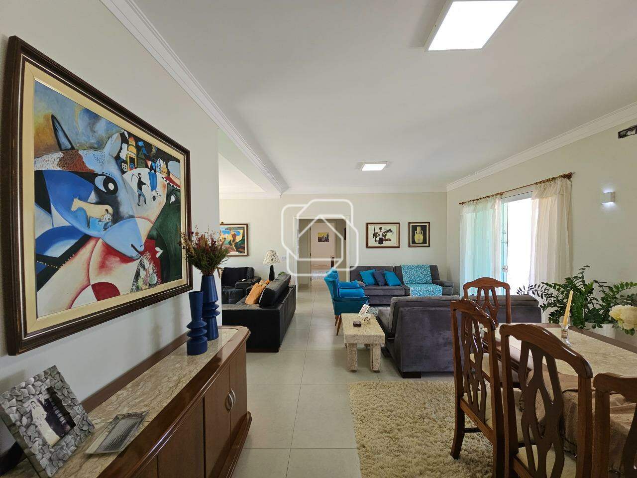 Casa de Condomínio à venda em Indaiatuba - SP - Colinas do Mosteiro de Itaici: Sala de jantar