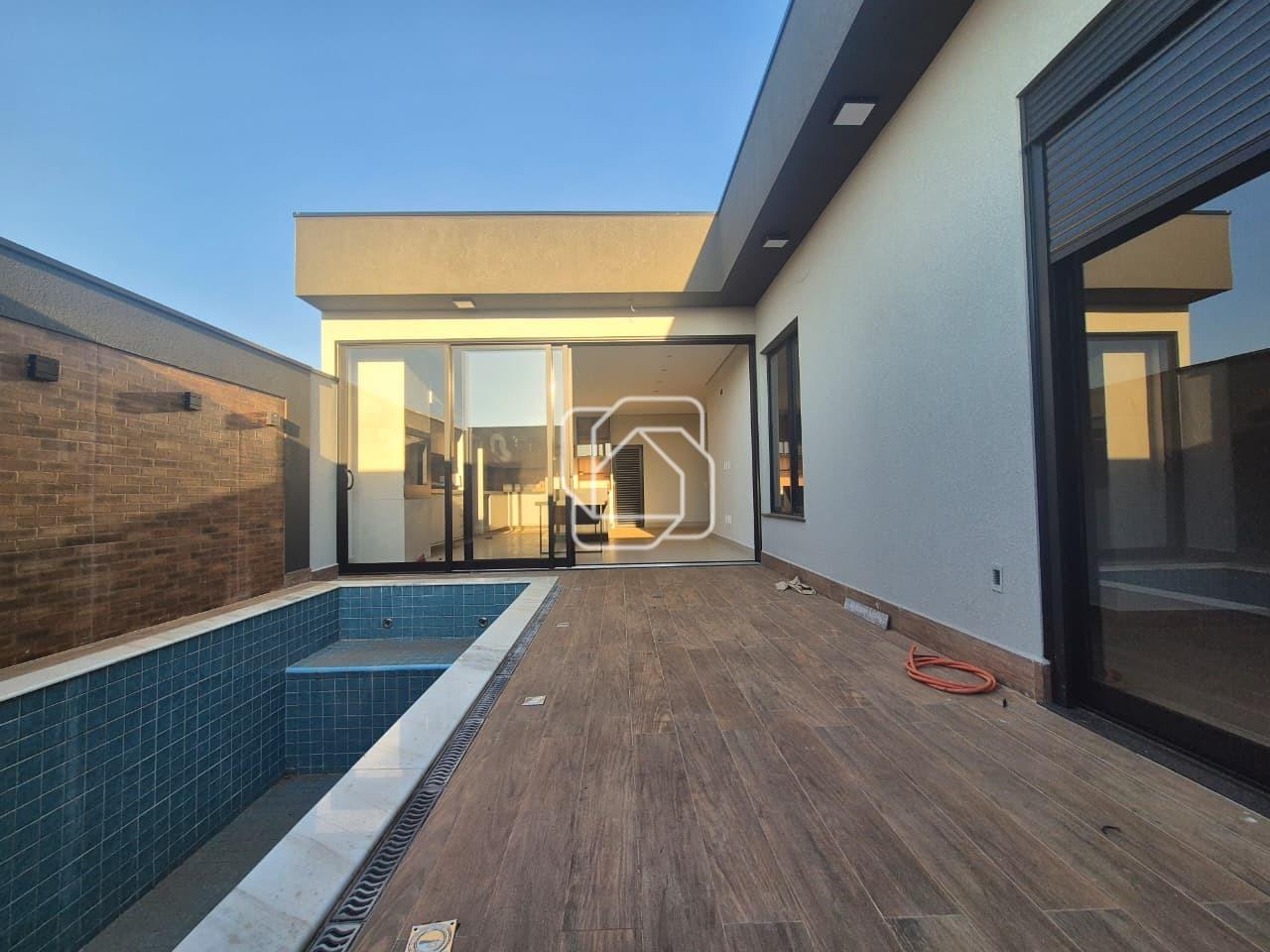 Casa de Condomínio à venda em Indaiatuba - SP - Jardim Residencial Dona Maria Cândida: Área da piscina