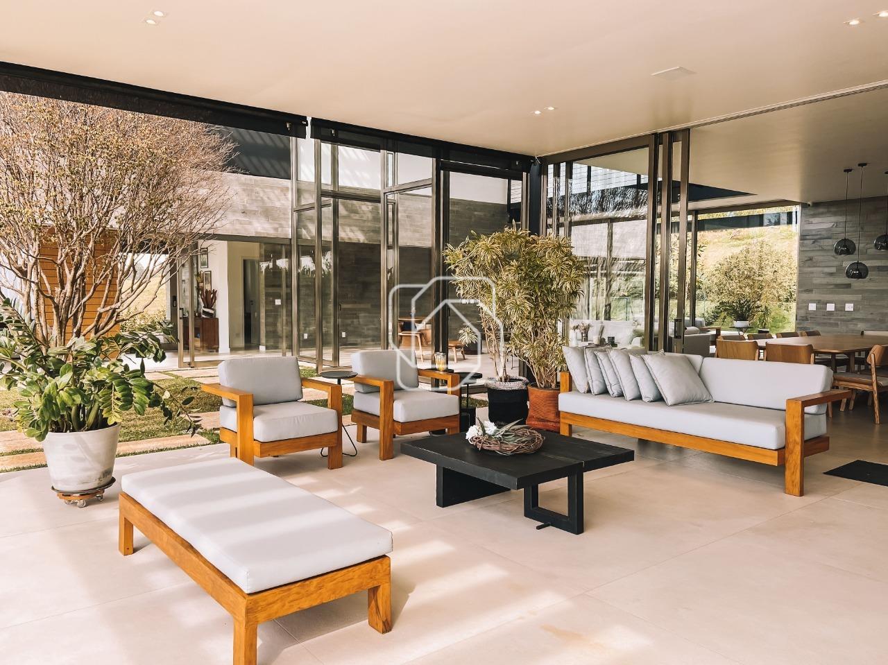 Casa de Condomínio para aluguel em Itu - SP - Condomínio Terras de São José: Sala de estar