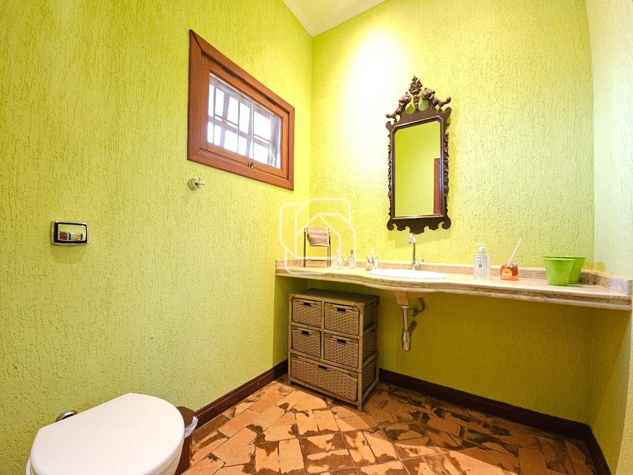 Casa de Condomínio à venda em Indaiatuba - SP - Colinas do Mosteiro de Itaici: Lavabo