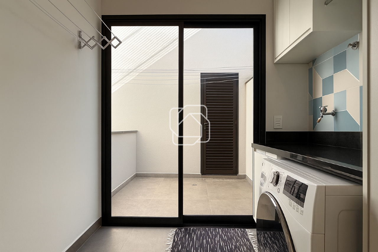 Casa de Condomínio à venda em Indaiatuba - SP - Jardim Residencial Dona Maria José: Lavanderia