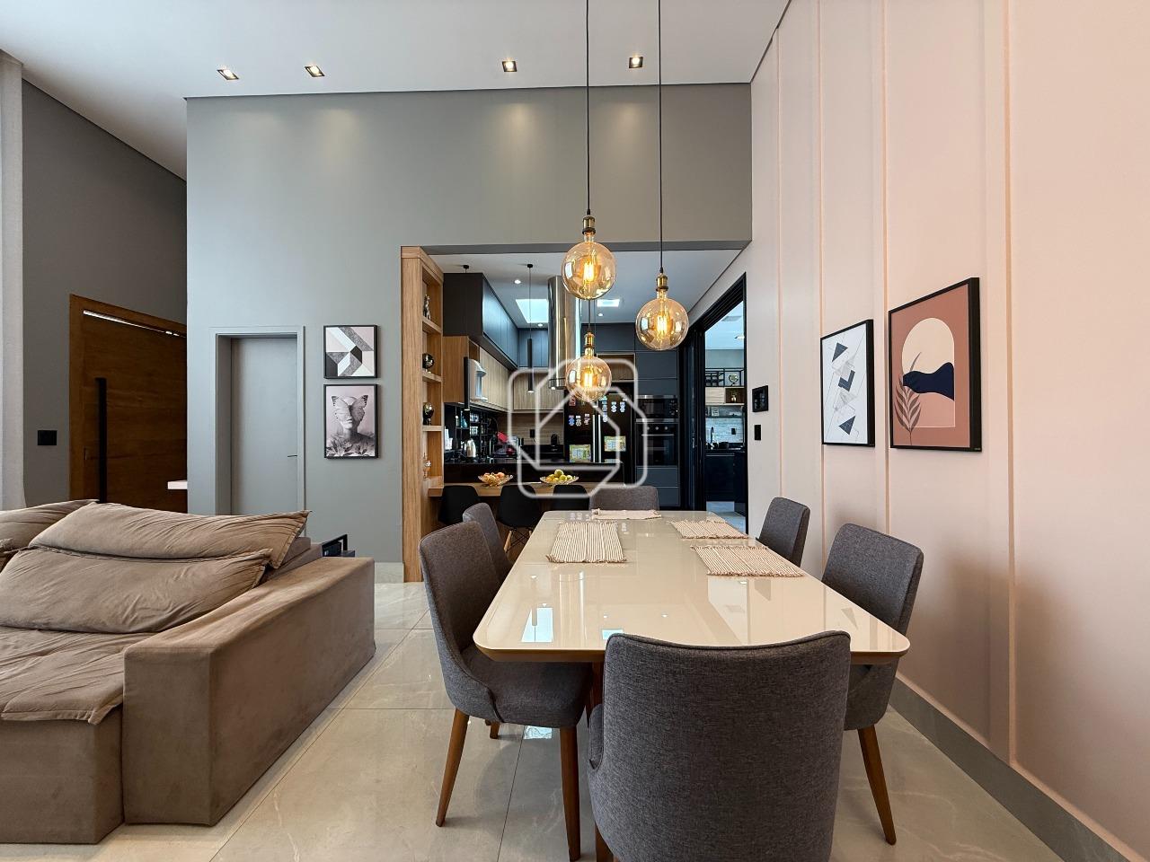 Casa de Condomínio à venda em Indaiatuba - SP - Jardim Residencial Dona Maria José: Sala de jantar