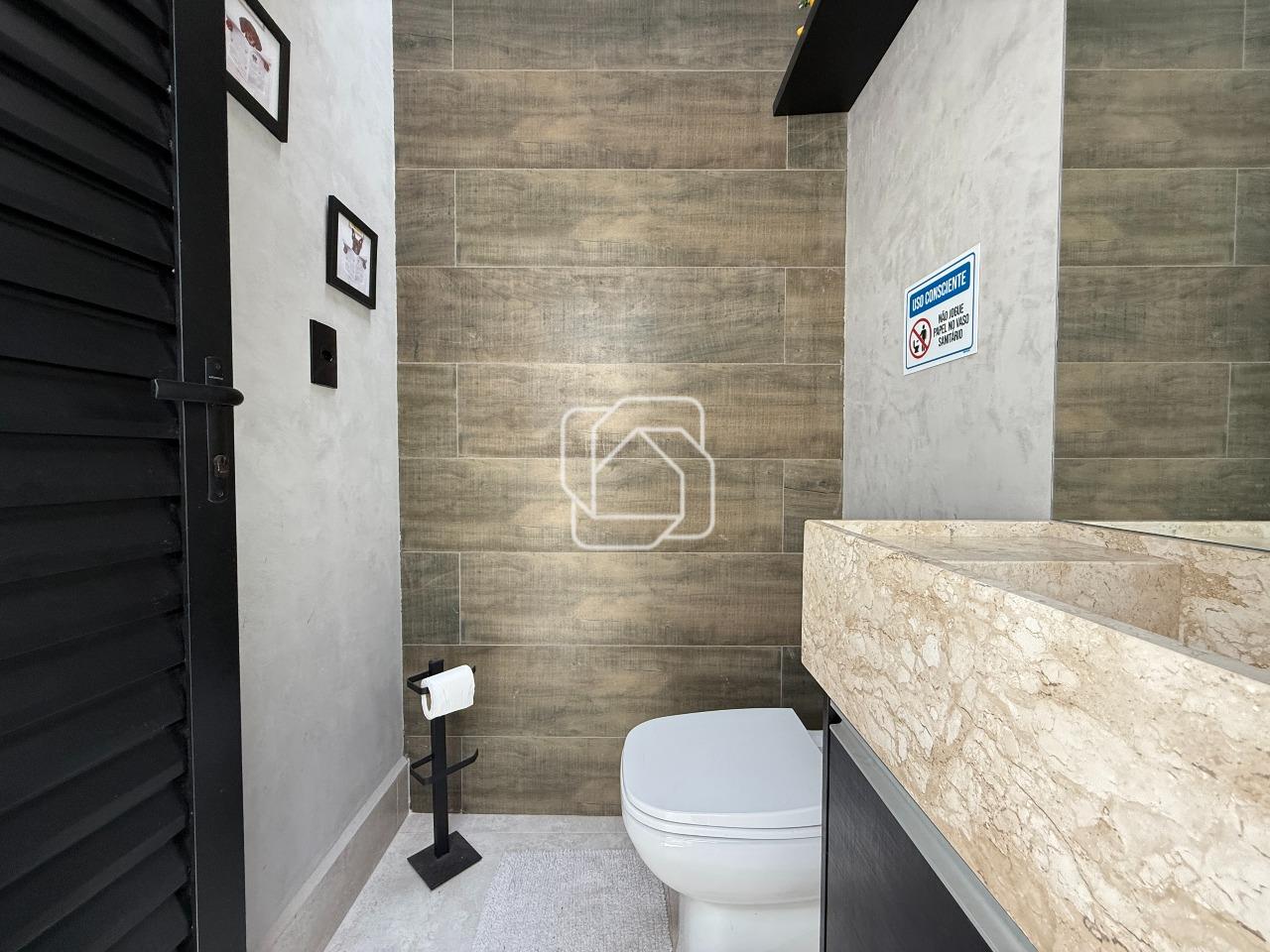 Casa de Condomínio à venda em Indaiatuba - SP - Jardim Residencial Dona Maria José: Banheiro