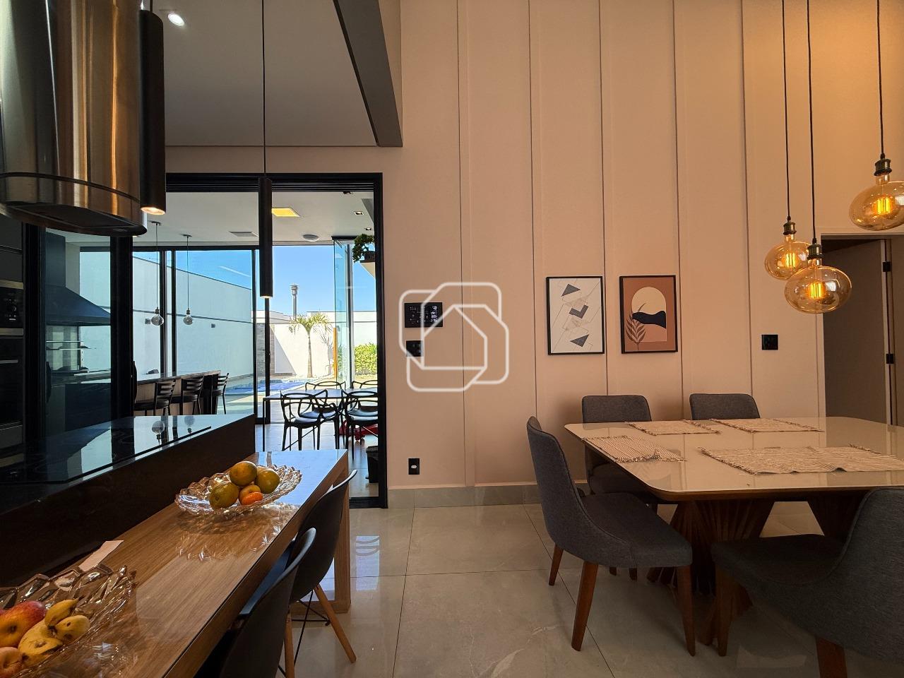 Casa de Condomínio à venda em Indaiatuba - SP - Jardim Residencial Dona Maria José: Sala de jantar