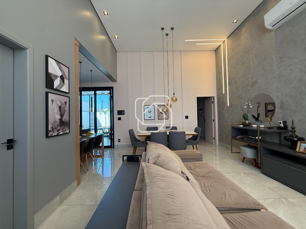 Casa de Condomínio à venda em Indaiatuba - SP - Jardim Residencial Dona Maria José: Sala de estar