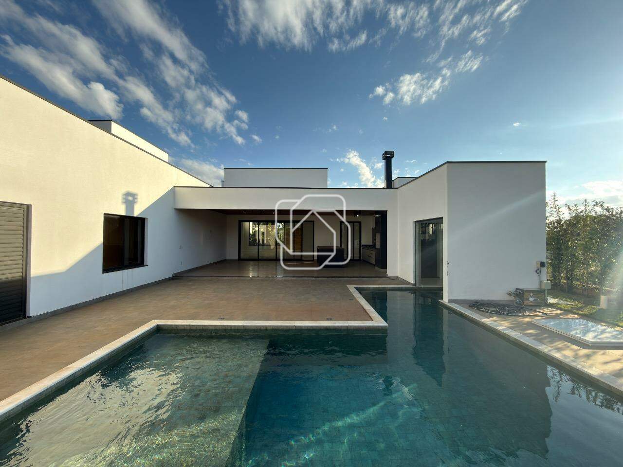 Casa de Condomínio à venda em Porto Feliz - SP - Fazenda Alvorada: Área da piscina