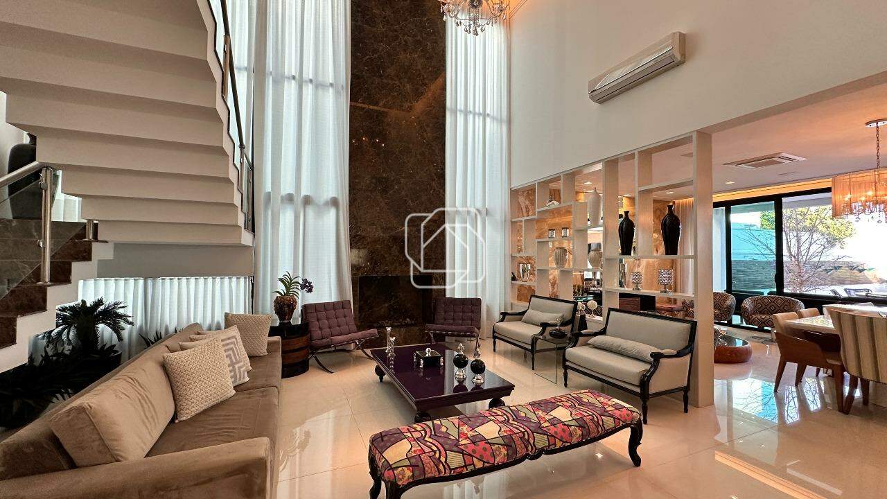 Casa de Condomínio à venda em Indaiatuba - SP - Helvetia Park: Sala de estar